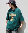 WEGO 【接触冷感/ユニセックス着用ITEM】カレッジロゴグラフィックT（SS）