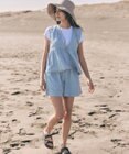 OP／FILA 【Ocean Pacific】Vネックレースビスチェ