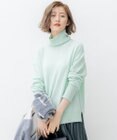 23区 【滝沢眞規子さん着用/洗える】ピュアカシミヤ タートルネック ニット