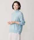 J.PRESS LADIES S 【洗える】CASHMERE BLEND タートルネック ニット