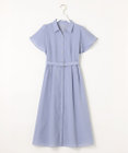 ANY SIS 【洗える】ビューティフレア シャツワンピース