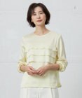 J.PRESS LADIES L 【洗える】ヴィンテージWAVE ブラウス