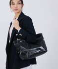 LeSportsac TWO HANDLE ZIP TOTE/ブラックシャイン