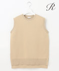 23区 L 【R(アール)】シルクコットン ニットベスト