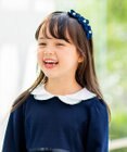 ANY KIDS シフォンパール×お花 キッズカチューシャ