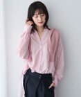 YECCA VECCA バック釦シアーシャツ
