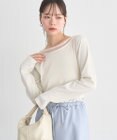 earth music&ecology レイヤード風テレコプルオーバー