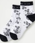 FILA GOLF／marie claire 【marie claire SPORT】アンクルソックス フラワー柄