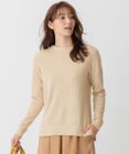 自由区 【洗える】ピュアカシミヤミルド ボートネック プルオーバー