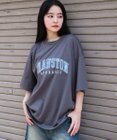 WEGO 【接触冷感/ユニセックス着用ITEM】カレッジロゴグラフィックT（SS）