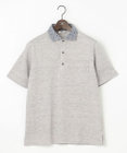 JOSEPH ABBOUD 【吸水速乾】リネンハニカム ポロシャツ