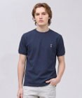 J.PRESS MEN 新デザイン【BULLDOG BOY】カノコレジメン クルーネック Tシャツ