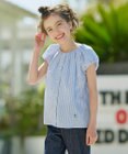 組曲 KIDS 【110-140㎝】サマーストライプ ブラウス