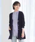 J.PRESS LADIES 【洗える】 コットンモダール カーディガン