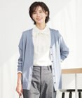 J.PRESS LADIES 【洗える】 シルキーレーヨンストレッチ Ｖネック カーディガン