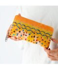 tsumori chisato CARRY カラフルレオパード ラウンドファスナー長財布