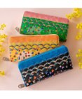 tsumori chisato CARRY カラフルレオパード ラウンドファスナー長財布