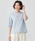 J.PRESS LADIES カレッジロゴ Tシャツ