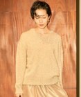 自由区 S 【カタログ掲載】フェザーラメプルオーバー ニット