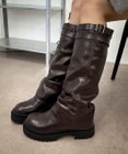 WEGO ベルトカバーロングブーツ