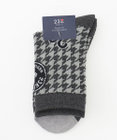 23区GOLF 【WOMEN】チェック柄 レギュラーソックス