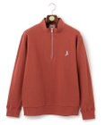 J.PRESS MEN 【WEB限定】J刺繍ハーフジップスウェット