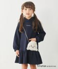 ANY KIDS 【しろたん×anyFAM】しろたんポシェットフードワンピース