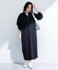 Green Parks ポロ衿ハーフＺＩＰカットワンピース