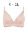 BRADELIS New York 【BRADELIS Me / ノンワイヤーブラ】ハグミーブラレット ソフト補整 楽にナチュラルな谷間を作る補正ブラジャー ME118307