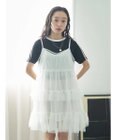 earth music&ecology チュールミニキャミワンピース