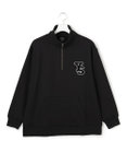 J.PRESS YORK STREET 【UNISEX】裏毛ロゴハーフジップ スウェット