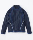 OP／FILA 【Reebok】大きいサイズ｜長袖フルZIPラッシュガード 180㎝