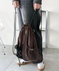 WEGO 【ユニセックス着用ITEM】センターzipナップサック