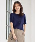 J.PRESS LADIES 【洗える】 レーヨンエリートストレッチ ドルマン ニット Tシャツ