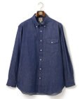 J.PRESS MEN 【KING SIZE】デニムルックツイル ボタンダウンシャツ