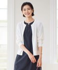 J.PRESS LADIES 【洗える・抗菌防臭】コットンアセテート ドルマン カーディガン