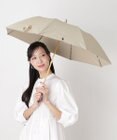 MOONBAT POLO RALPH LAUREN（ポロ ラルフローレン）晴雨兼用日傘 ワンポイント ポロポニー 無地  折りたたみ傘 楽折 遮光 遮熱 UV