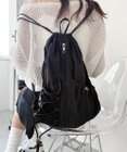 WEGO 【ユニセックス着用ITEM】センターzipナップサック