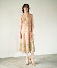 GRACE CONTINENTAL サラサオーナメントドレス