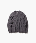 ATON BABY WOOL MOULINE | オーバーサイズカーディガン - UNISEX