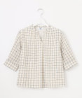 J.PRESS LADIES L シズルチェック バンドカラー カットソー