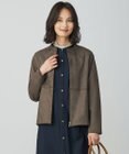 J.PRESS LADIES スエードダンボール ブルゾン