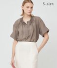 BEIGE， 【S-size】LILAC / ギャザーブラウス