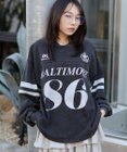 WEGO 【ユニセックス着用ITEM】ナンバリングT（長袖）