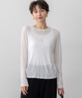 23区 【Oggi5月号掲載/洗える】シアー レイヤード TEE