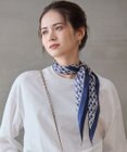 23区 Ratti コラージュプリント スカーフ