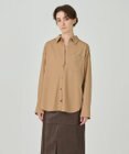 GRACE CONTINENTAL ポケット付オーバーシャツ