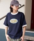 WEGO 【ユニセックス着用ITEM/MLサイズ展開】コンパクトフィットグラフィックリンガーT（SS）