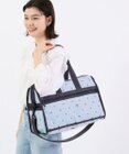 LeSportsac DELUXE MED WEEKENDER/フレッシュブラックハーツ