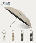 MOONBAT 【 遮光率100％/遮熱/UV/軽量】POLO RALPH LAUREN（ポロ ラルフローレン）晴雨兼用日傘  レインベア  折りたたみ傘